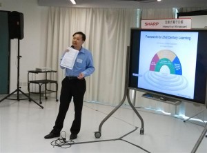 救恩學校馮耀章副校長分享使用經驗